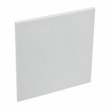 US blanking cover plate Arteor - for 4''x4'' boxes - soft alu