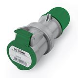 CONNECTOR 3P+E IP44 16A 10h >50V AC