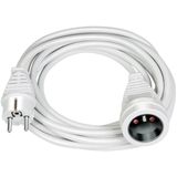 Quality plastic extension cable 3m white H05VV-F 3G1,5 *FR*