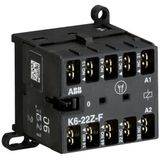 K6-22Z-F-80 Mini Contactor Relay 220-240V 40-450Hz