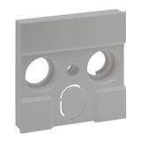 TV-R-SAT 30MM SOCKET COVER ALUMINIUM