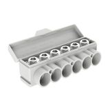 SLT50-6 grey Al 10-50/Cu 2.5-35 mm2 1000V Distribution block