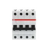 S204L-C6 Miniature Circuit Breaker - 4P - C - 6 A