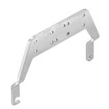 Shield clamp for industrial connector, Size: 6, Sheet steel, galvanize