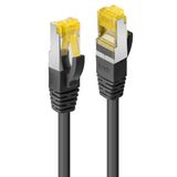 3m RJ45 S/FTP LSZH Network Cable, Black Cat.6A Plug, Cat.7 raw cable