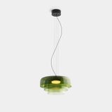 Pendant Levels 3 Bodies Ø420mm + Ø320mm + Ø220mm LED 17.2W SW 2700-3000-4000K DALI2 Black 1255lm