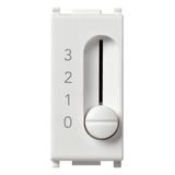 1P 6(2)A slide switch white