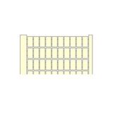 RC 510 JAUNE, TERMINAL BLOCK MARKER, BLANK CARD, YELLOW, POLYAMIDE, 5MM SPACING