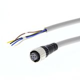 IO-Link cable, Smartclick M12 straight socket (female), 5-poles, A cod XS5F0185R