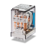 Relay for printed circuit 4CO 7A/24VAC/Agni (55.14.8.024.0000)