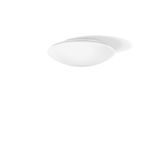 FLAT POLYMERO, 15 W, 1750 lm, 840, white, on/off Ceiling and wall lumi