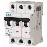 Miniature circuit breaker (MCB), 20 A, 3p, characteristic: B