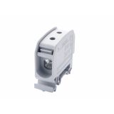 STB 16 Rail-mounted terminal block Al/Cu 87110 SIMBLOCK grey