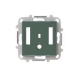 8568.4 CM Cover plate Bluetooth module Central cover plate Green - Sky Niessen