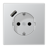 SCHUKO socket with USB type A AL1520-18AAN
