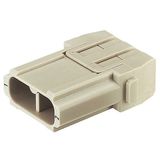 Han 40A crimp module, male