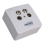 GAD 410 S, SAT MM Outlet 10 dB