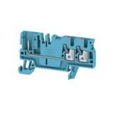 Feed-through terminal block, PUSH IN, 2.5 mm², 800 V, 24 A, Number of 