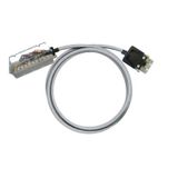 PLC-wire, Digital signals, 24-pole, Cable LiYY, 5 m, 0.25 mm²
