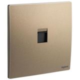 Mallia Senses - 1 gang keystone adapter - Dark Bronze