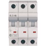 Miniature circuit breaker (MCB), 63 A, 3p, characteristic: C