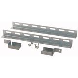 Cable anchoring rail kit, W=500mm, for plinth