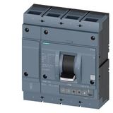 circuit breaker 3VA2 IEC Frame 1000 breaking capacity class M Icu=55 kA @ 415 V