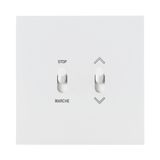 Art d'Arnould universe Epure fixed position roller shutter control - satin white