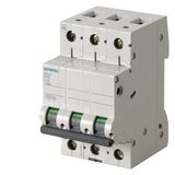 Miniature circuit breaker 400 V 10kA, 3-pole, B, 4A