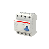 F204 AC-100/0.03 Residual Current Circuit Breaker 4P AC type 30 mA