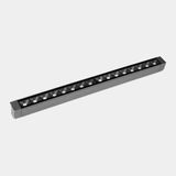 Lineal lighting system IP65 Cube Pro Linear Efficiency 1000mm Surface LED 67.6W LED neutral-white 4000K Urban grey 4300lm