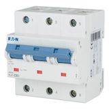 Miniature circuit breaker (MCB), 20A, 3p, C-Char, AC