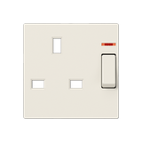 Cover plate for 13 A BS socket A3171KOPL