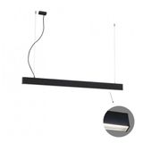 Linear Suspended L1980 3000K Black Microprismatic