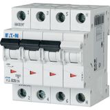 Miniature circuit breaker (MCB), 20 A, 3p+N, characteristic: C