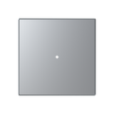 SR-1-85PL Cover plate - free@home / KNX 1-gang sensors - Silver for Switch/push button Single push button Silver - Sky Niessen