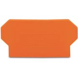 Separator plate 2 mm thick oversized orange