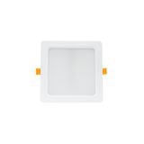 DURE 3 DOWNLIGHT 18W NW 230V 110DEG IP54 IK06 168X168X34 WHITE SQUARE INTEGRATED DRIVER