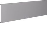 Lid made of PVC for slotted panel trunking DNG 100mm stone grey