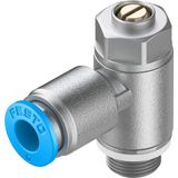 GRLA-1/8-QS-6-D One-way flow control valve