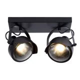 CICLETA Ceiling spotlight 2xGu10/35W Black