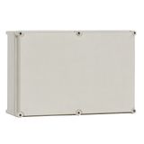 Polyamide case with PC-cover, grey, 270x135x129mm