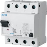 Residual current circuit-breaker, all-current sensitive, 80 A, 4p, 100 mA, type B
