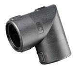 EPS2820 HINGED ELBOW NC28-20 BLACK NYLON