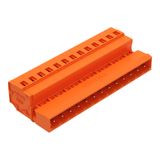 1-conductor male connector CAGE CLAMP® 2.5 mm² orange