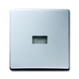 2107-33 CoverPlates (partly incl. Insert) carat® Aluminium silver