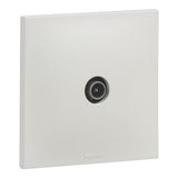 Urbano terminal TV socket white finish