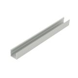 Aluminium profile KLR,  L-2000mm W-14mm H-13mm