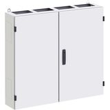 TG506G Wall-mounting cabinet, Field Width: 5, Number of Rows: 6, 950 mm x 1300 mm x 225 mm, Grounded, IP55