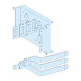 Connection transfer assembly in duct for fixed horizontal NSX630 with toggle, 3P